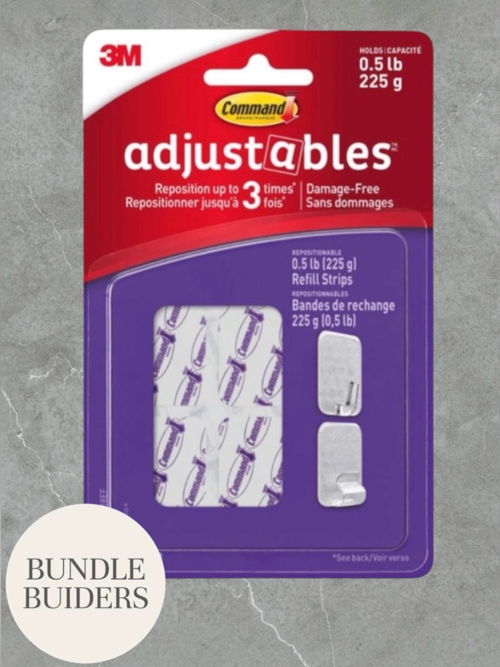 $6 Add-On | Command Adjustables Refill Strips